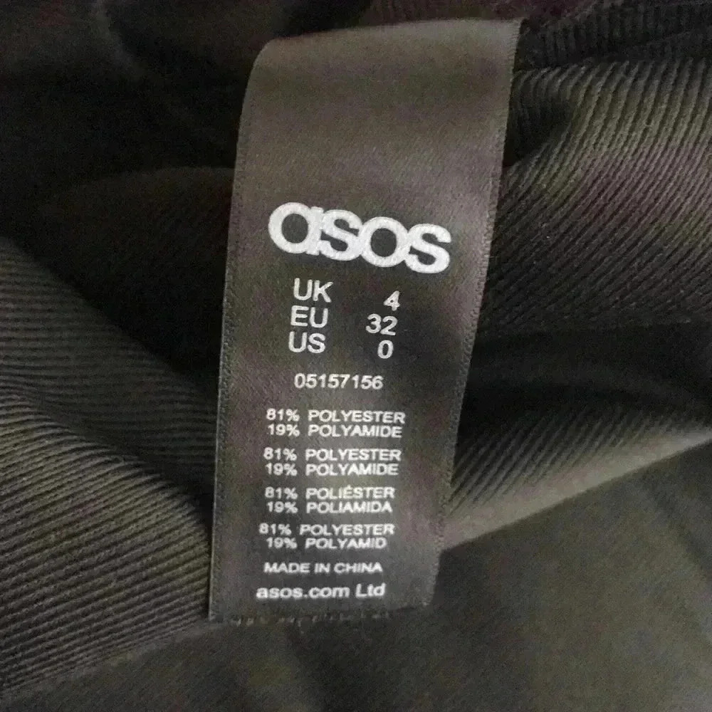 ASOS Velvet Off Shoulder Blouse Size 0–C1 - Picture 6 of 7
